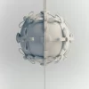 Button Bow Sphere Edition  Porcelain