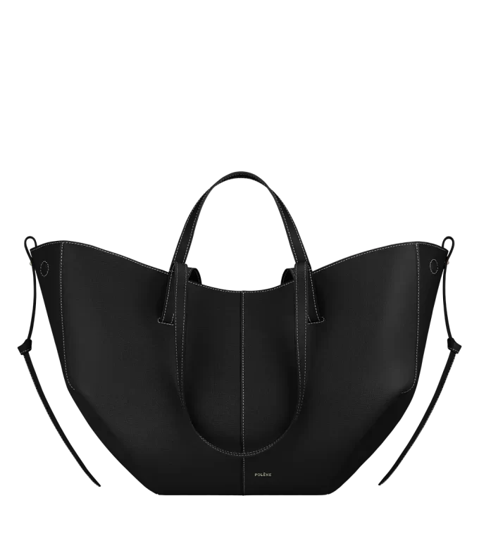 Cyme Edition Textured Black with Ecru Stitching Cyme Edition Textured Black with Ecru Stitching