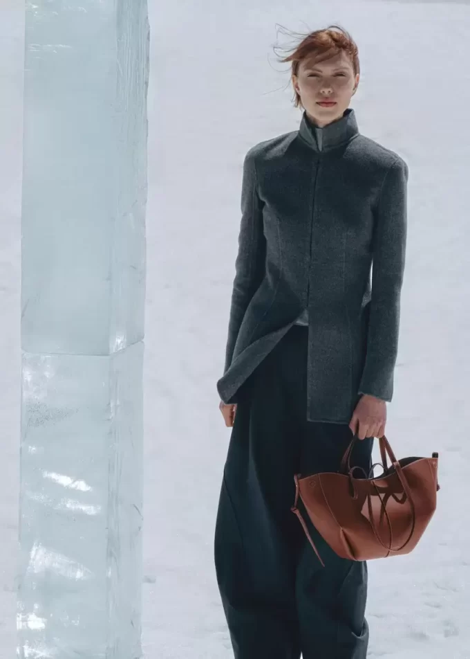 Cyme Mini Edition  Textured Cognac