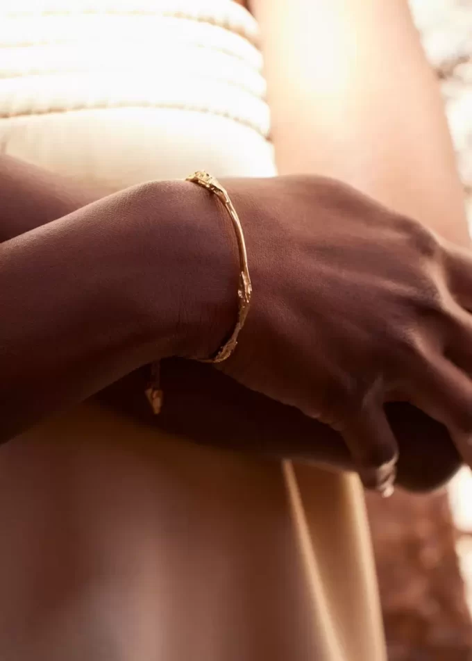 Eroz Bangle Edition 24 carat gold gilded Eroz Bangle Edition 24 carat gold gilded