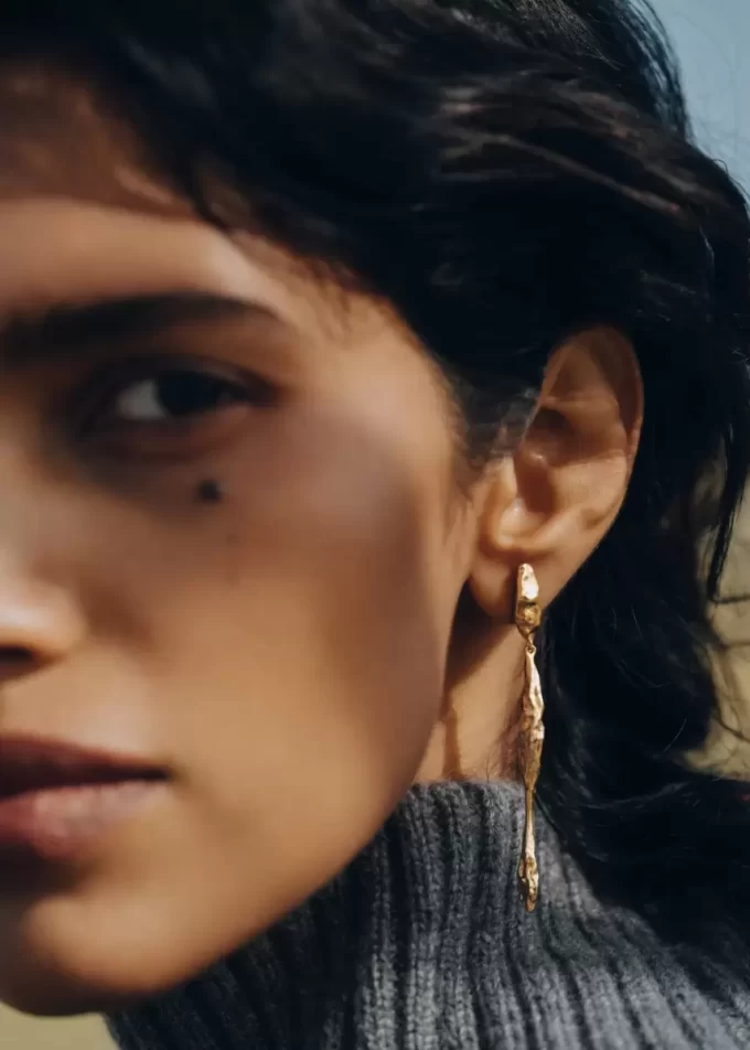 Eroz Drop Earrings Edition gilded edition Eroz Drop Earrings Edition gilded edition