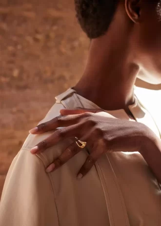 Eroz Fine Ring Edition 24 carat gold gilded Eroz Fine Ring Edition 24 carat gold gilded