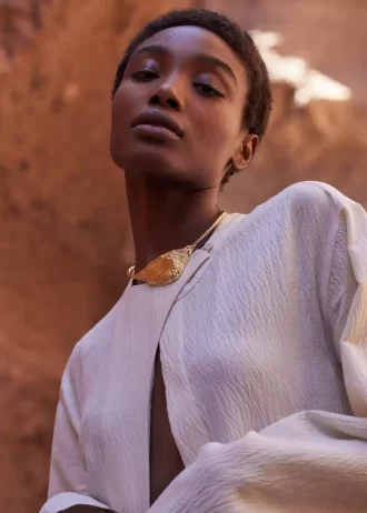 Eroz Necklace Edition 24 carat gold gilded Eroz Necklace Edition 24 carat gold gilded