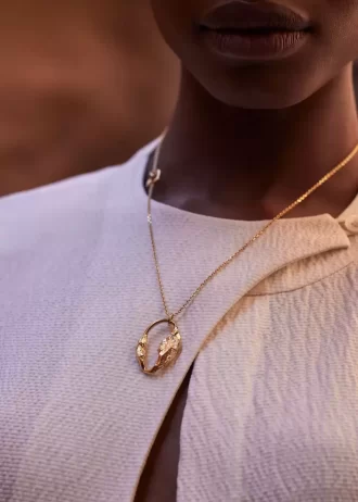 Eroz Pendant Edition  24 carat gold gilded