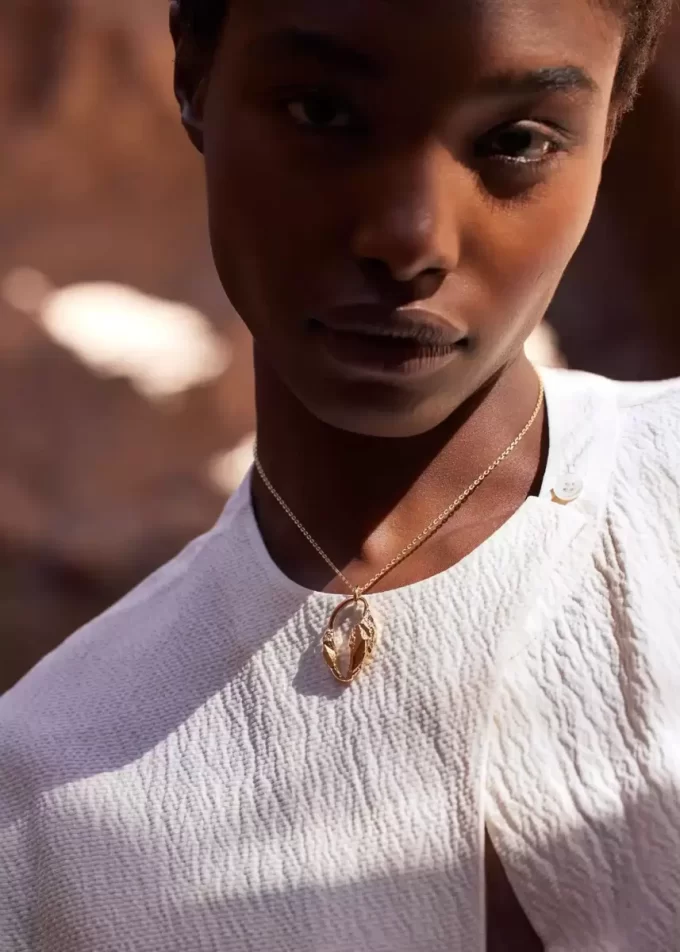 Eroz Pendant Edition 24 carat gold gilded Eroz Pendant Edition 24 carat gold gilded