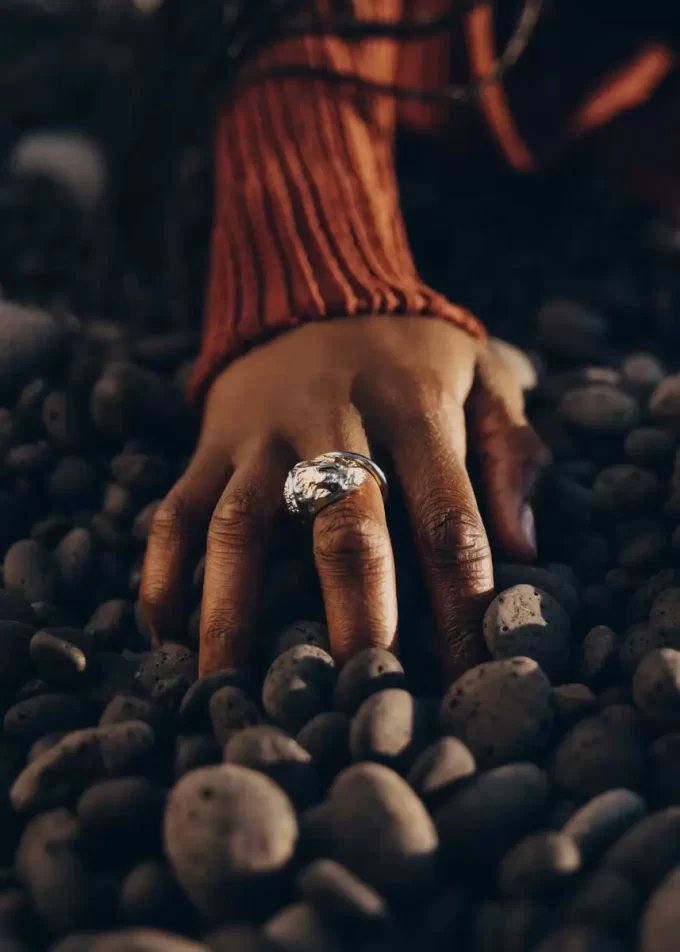 Eroz Ring Edition  Duo palladium with 24 carat gold plating