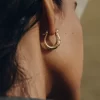 Eroz Slim Hoop Earrings Edition gilded edition