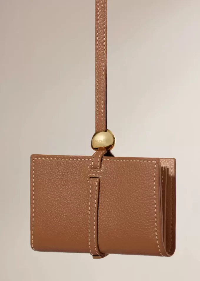 Kayé Card Holder Edition Textured Duo Camel Kayé Card Holder Edition Textured Duo Camel