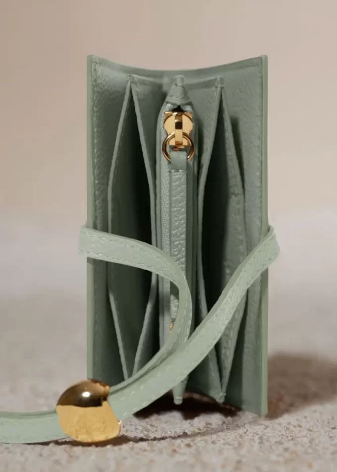 Kayé Card Holder Edition  Textured Duo Fresh Almond