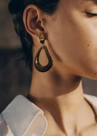 Naé Drop Earrings Edition Smoked glass Naé Drop Earrings Edition Smoked glass