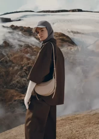 Numéro Dix Edition  Crocodile Nubuck Taupe