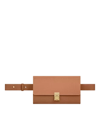 Numéro Sept Belt Edition  Textured Duo Camel