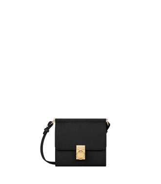 Numéro Sept Crossbody Wallet Edition  Textured Black