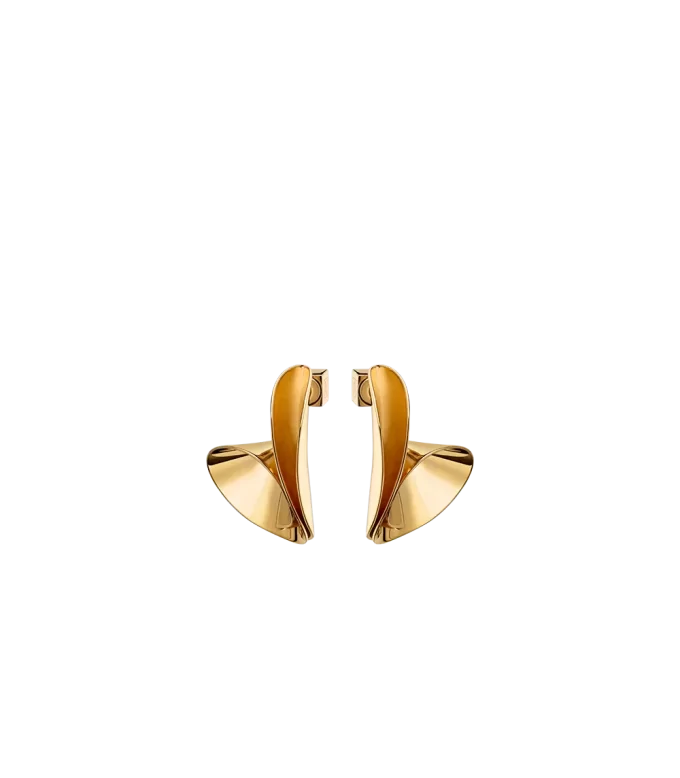 Éole Earrings Edition  24 carat gold gilded
