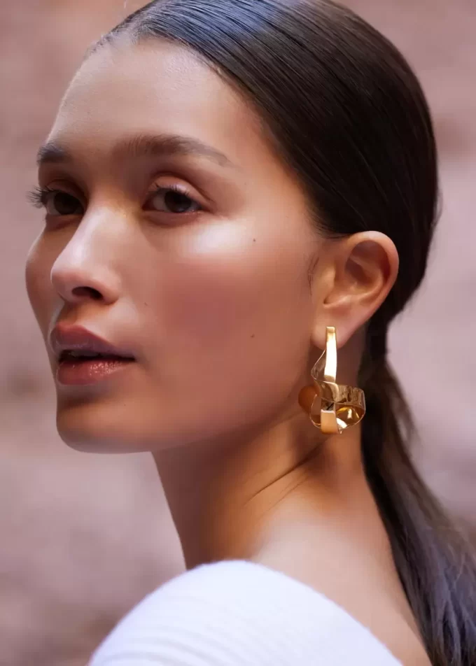 Éole Spiral Earrings Edition gilded Éole Spiral Earrings Edition gilded