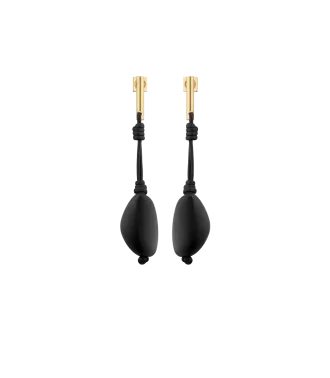 Téré Drop Earrings Edition  Black Marble