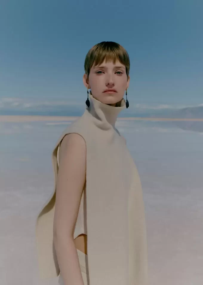 Téré Drop Earrings Edition  Black Marble